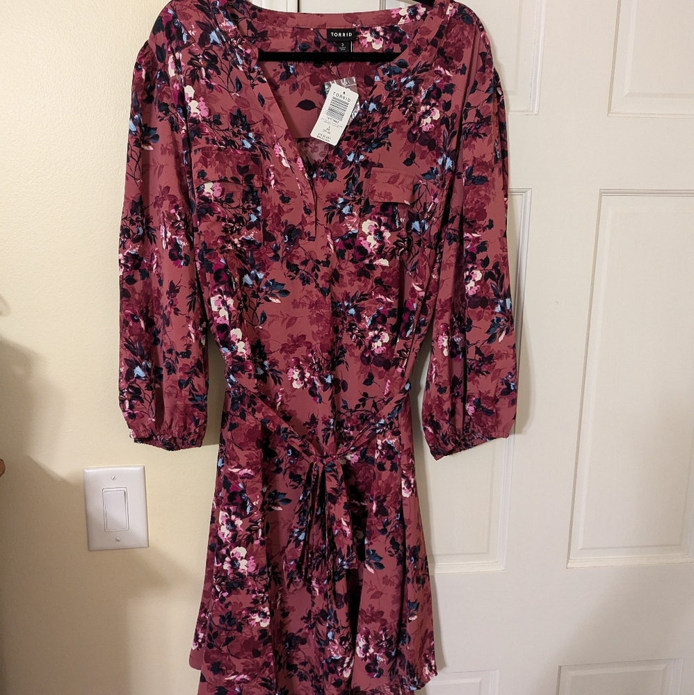 NWT Pink Floral Dress 💕